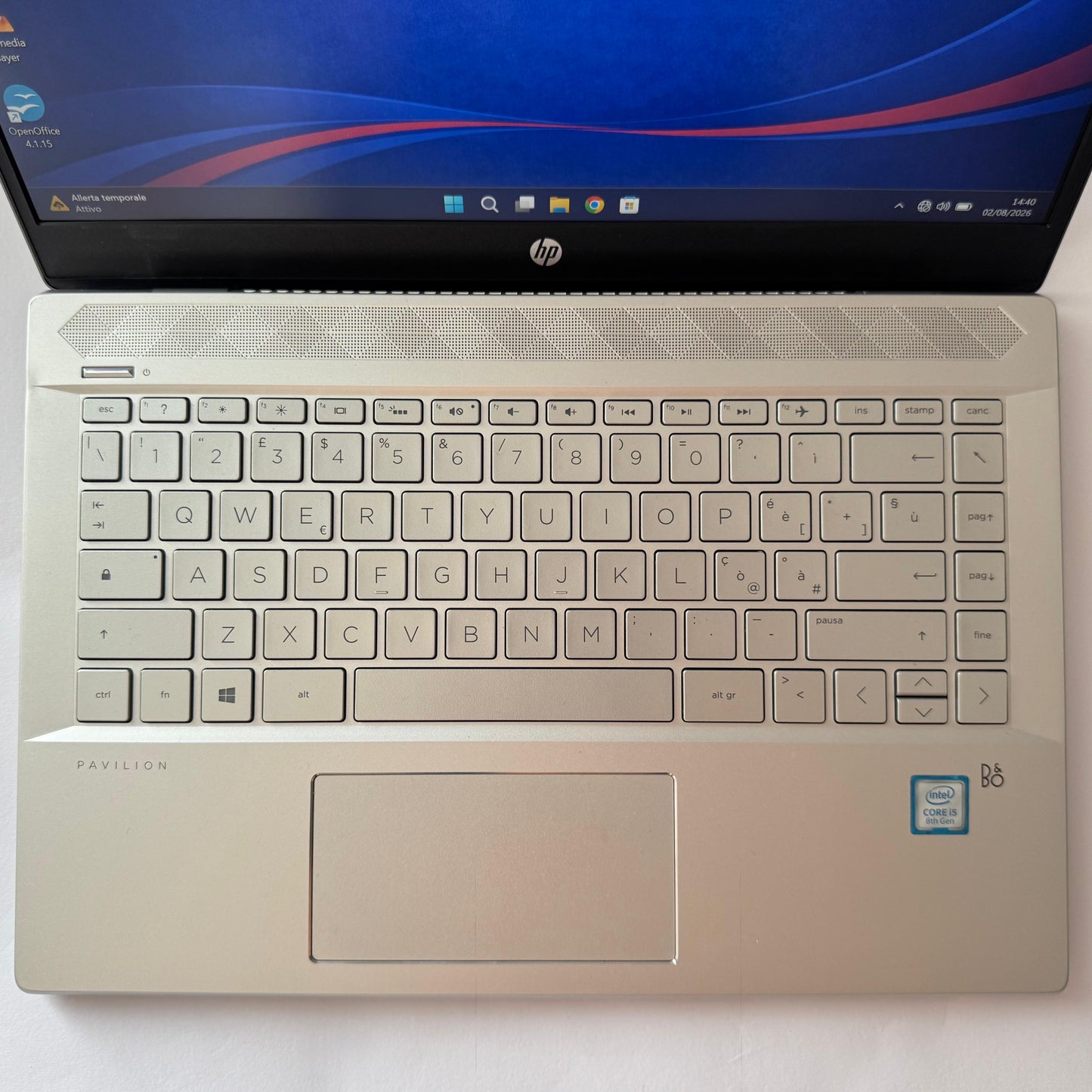 Notebook HP Pavilion 14" | i5 8th | 8GB | NVMe 512GB | W11 Home